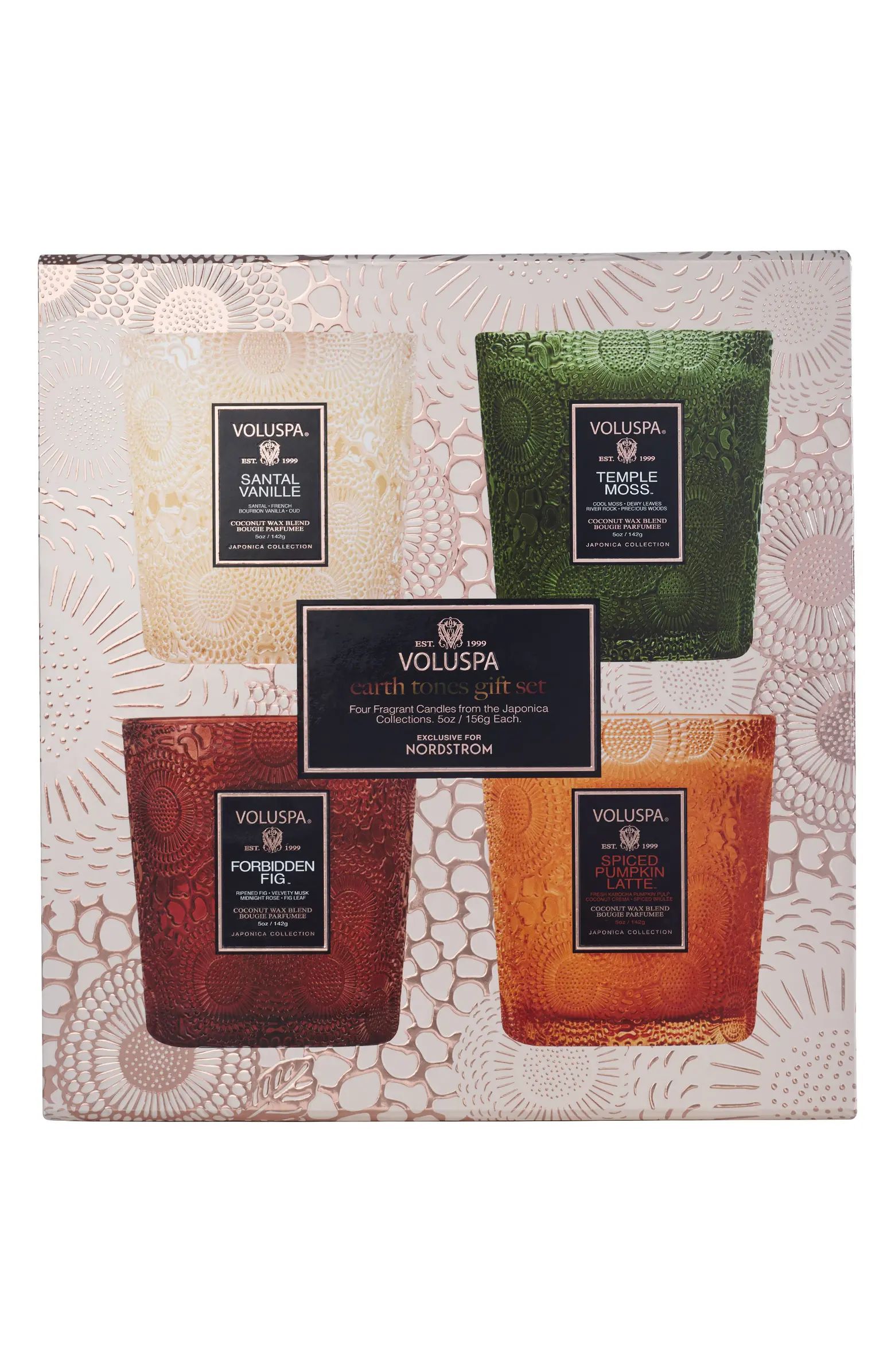 Voluspa Japonica Earth Tones Demi Candle Set (Limited Edition) (Nordstrom Exclusive) $80 Value | ... | Nordstrom