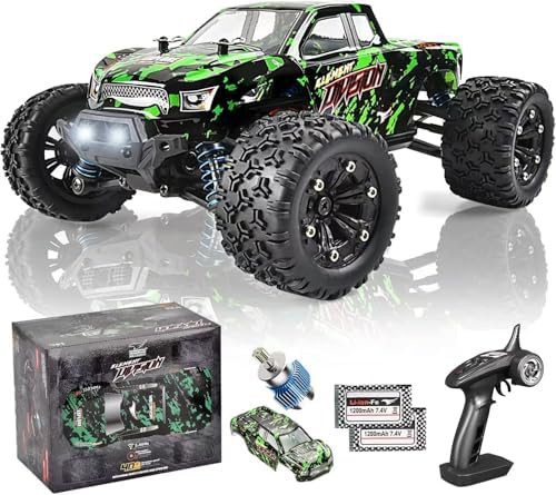 1:18 Scale All Terrain RC Cars, 40 KPH High Speed 4WD Electric Vehicle with 2.4 GHz Remote Contro... | Amazon (US)