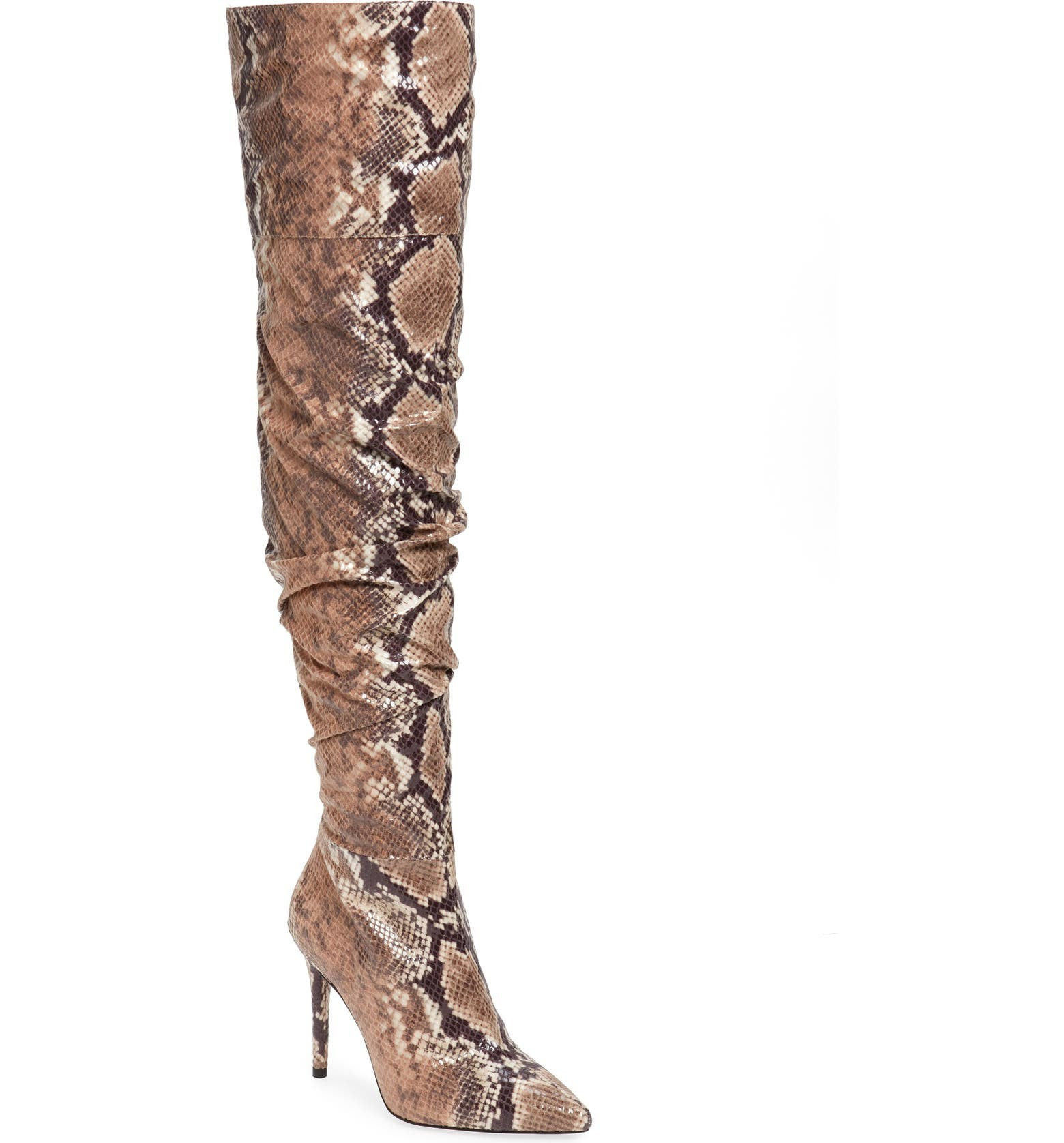 Lyrelle Pointy Toe Slouchy Knee High Boot | Nordstrom