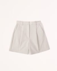 Ultra High Rise Tailored Short | Abercrombie & Fitch (US)