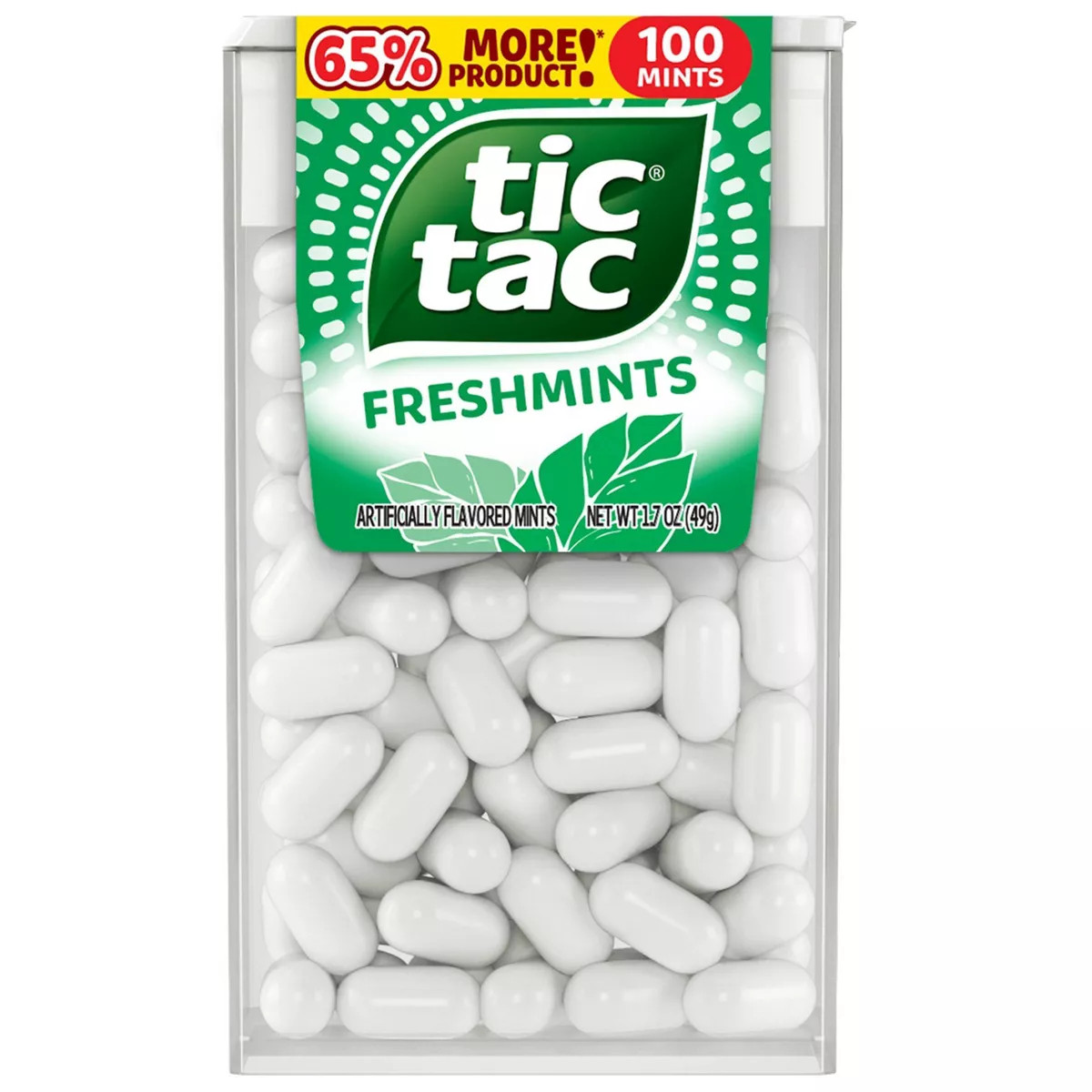 Tic Tac Single Freshmint 100ct/1.7oz | Target