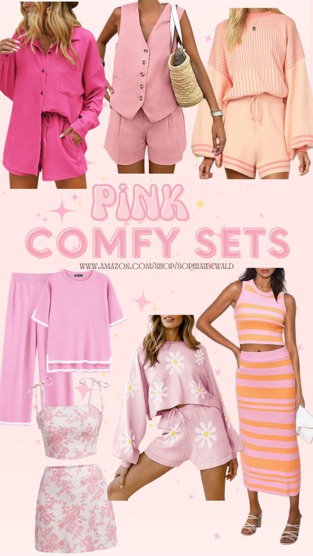 Cozy pink two piece sets 

#LTKStyleTip #LTKSaleAlert #LTKFindsUnder50