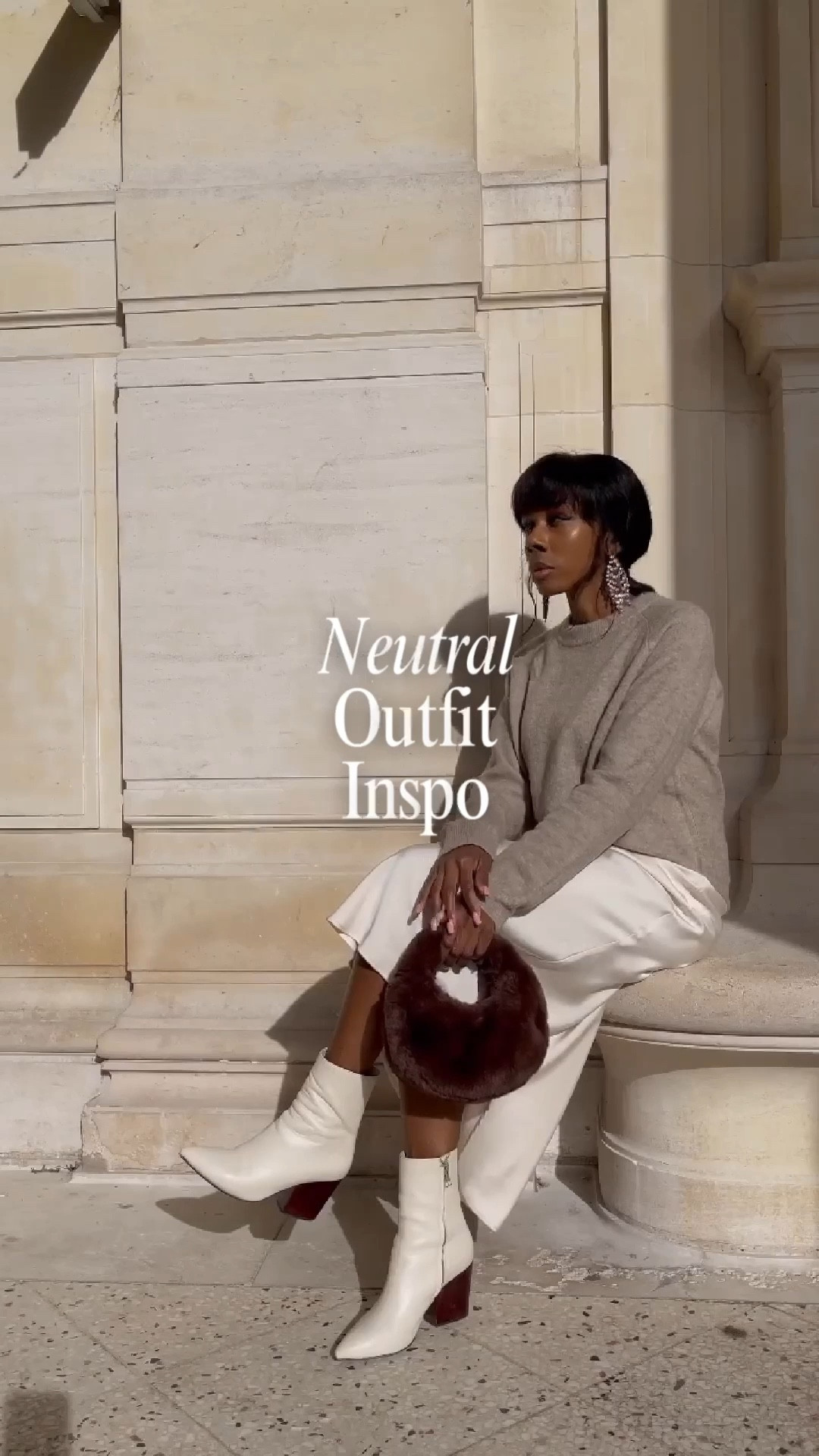 Timeless neutrals that never go out of style. 🤍🤎

Throwback to one of my favorite outfits— effortless, elegant, and cozy. The neutral colors and satin skirt scream minimalist chic. While the alpaca sweater and faux fur bag highlight the coziness of the fall season. 

This is hands down one of my favorite outfits of all time. Let me know if you would recreate this outfit.

#winterfashion #chicstyle
#LTKStyleTip #neutralcolors #slipskirt #cashmeresweater

#LTKootd #LTKHoliday #LTKCyberWeek