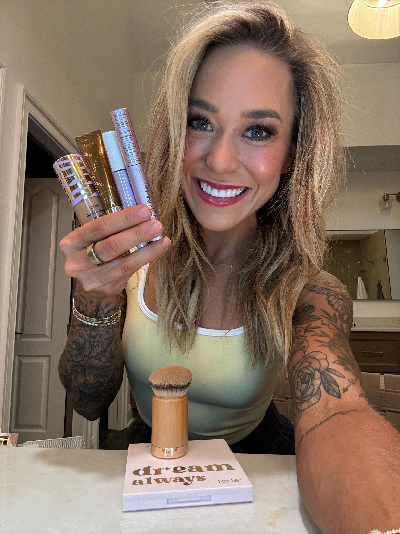 ONE OF THE BEST SALES OF THE YEAR✨🤍🫶🏼🖇️ the @tartecosmetics 7 for $69 sale! You get 7 FULL SIZED products for $69 + free shipping!!! I created my own custom kit that includes their brand new Juicy Lip vinyl in my fave shade that’s not included in the regular kit options🙈 DEF the best time to grab some goodies! My #tartepartner code won’t stack on this deal but it does work on most everything else — HOLLEY15 🤎

Makeup / beauty sale / Tarte cosmetics custom kit / for her / Holley Gabrielle 

#LTKBeauty #LTKFindsUnder100 #LTKSaleAlert