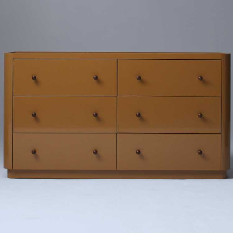 Pierce & Ward Lacquered 6-Drawer Dresser (60") | West Elm (US)
