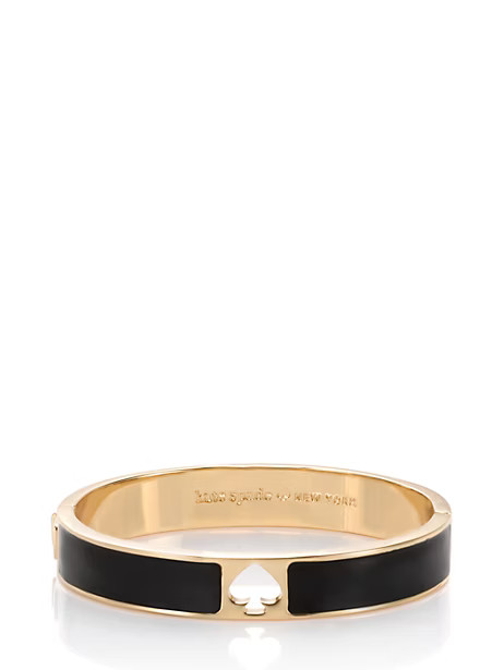 hole punch spade hinge bangle | Kate Spade Outlet
