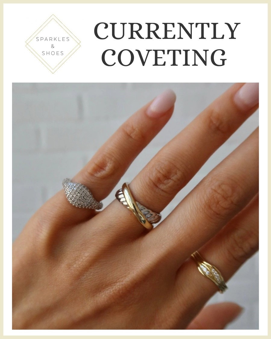 Currently coveting from the cupcakes & cashmere, the C&C SHOP Ashton Mixed Metal Crossover Ring