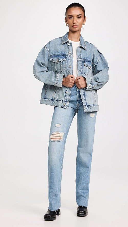 Simone Oversized Denim Jacket | Shopbop