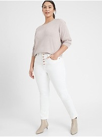 High-Rise Slim Button-Fly Jean | Banana Republic (US)