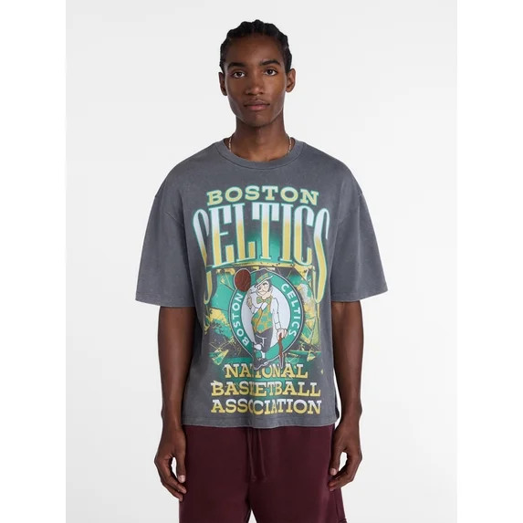 NBA, Men's & Big Men's Graphic Tee, Boston Celtics, Sizes XS-3XL | Walmart (US)
