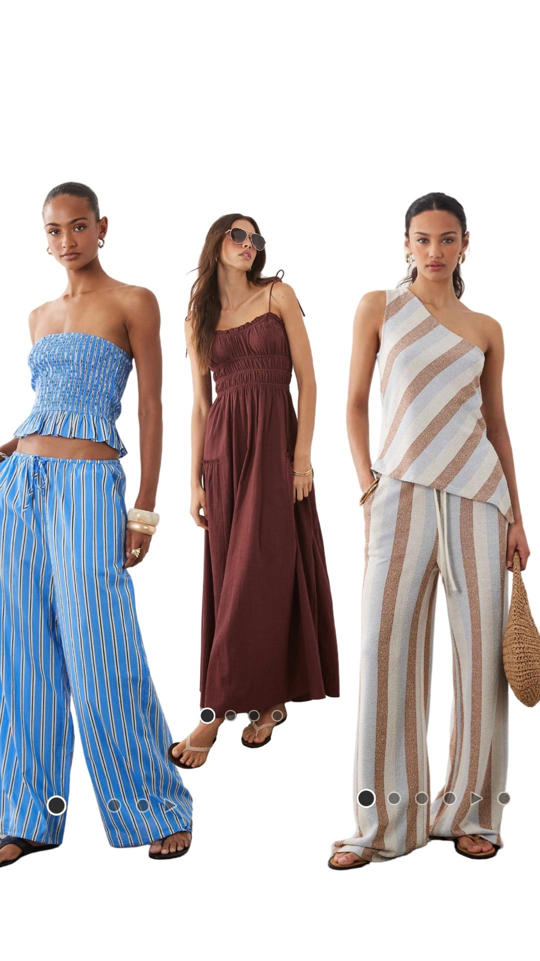 ASOS comfy holiday/heatwave outfits ☀️