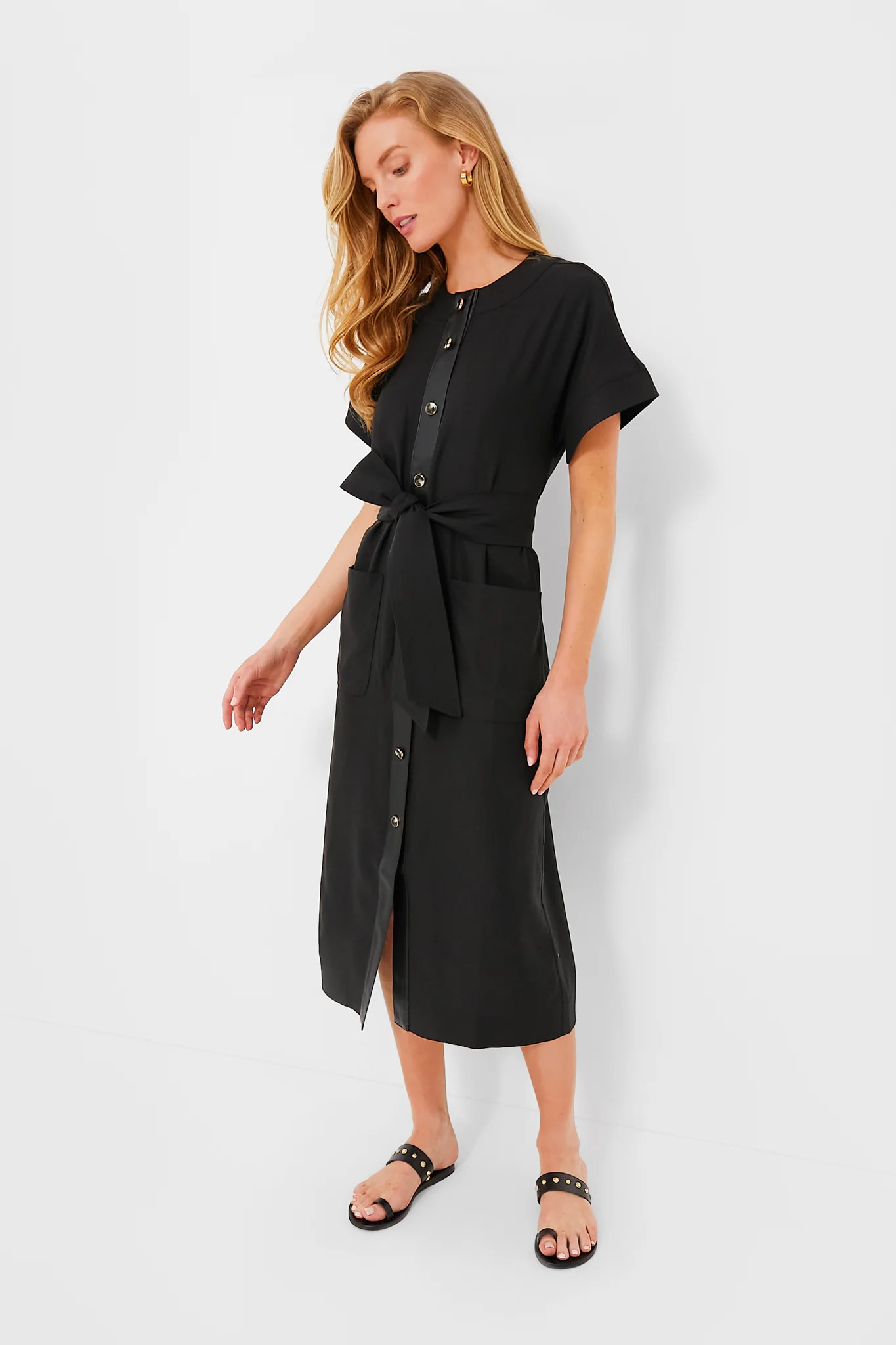 Leather Trim Kara Dress | Tuckernuck (US)