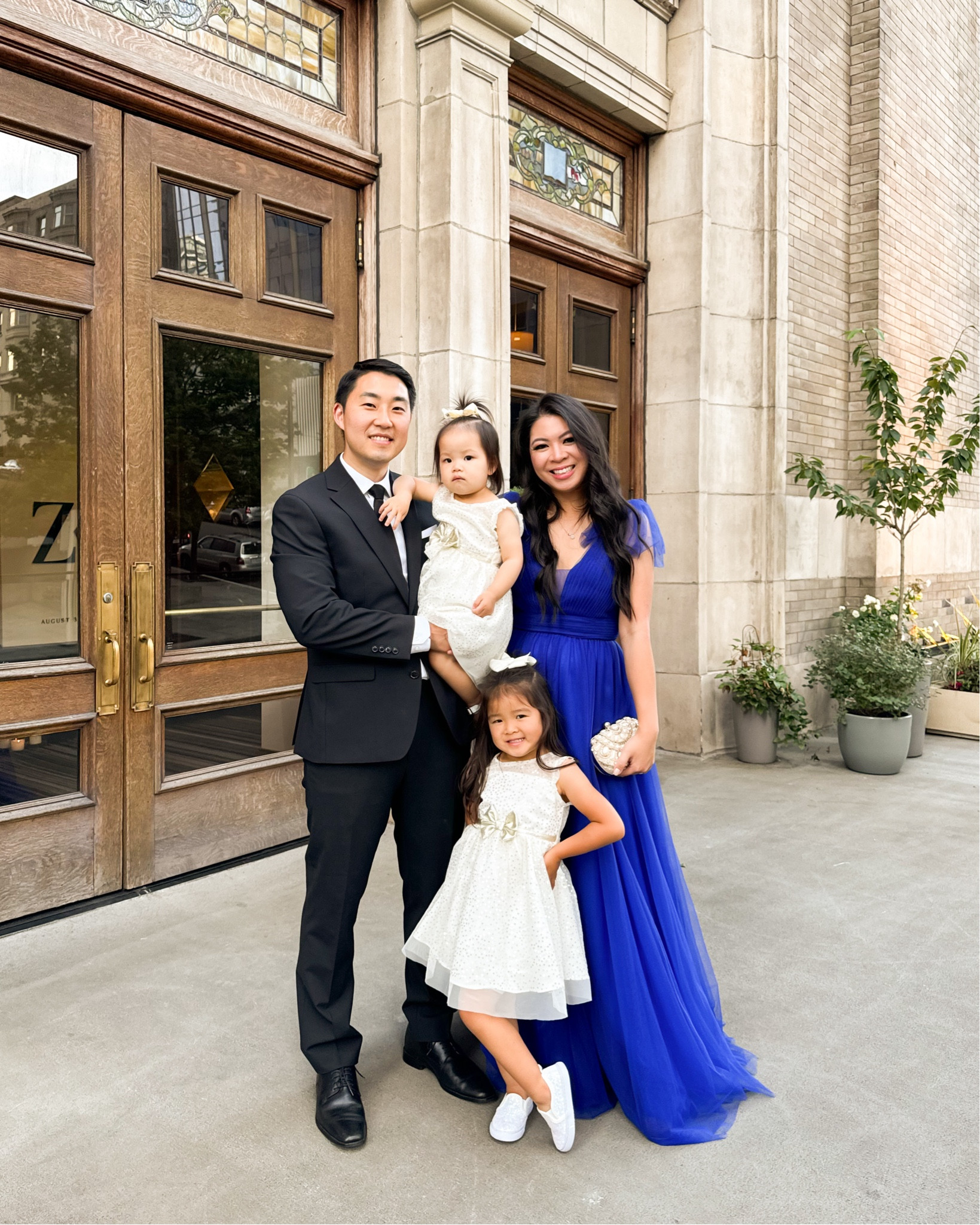 Formal Black tie wedding guest dress, cobalt blue tie ballgown wedding outfit that’s currently 40% off! 

#LTKFamily #LTKWedding #LTKxNSale