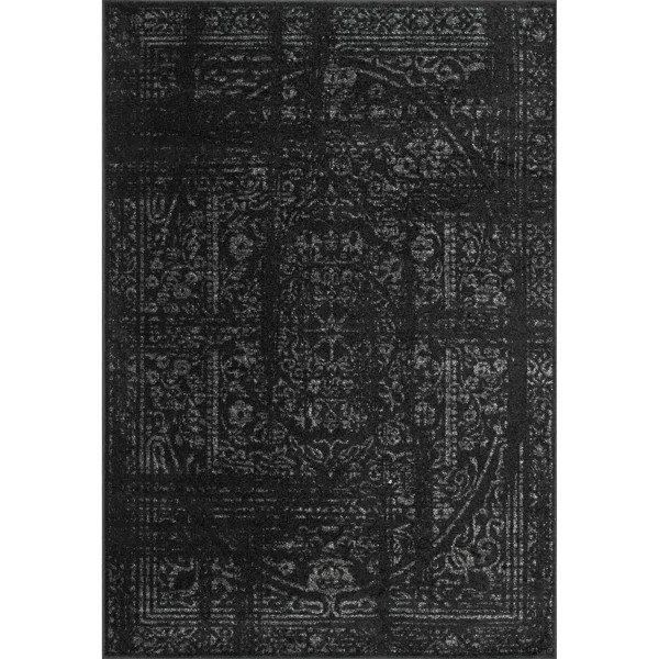 Adetoun Medallion Runner Rug for Living Room Bedroom Dining Room Entryway Hallway Kitchen, Black/... | Wayfair North America