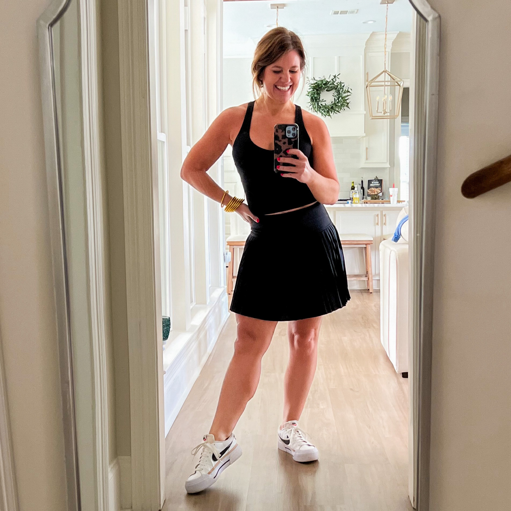 Ok, I am not be getting the tennis courts just yet… but that’s not stopping me from running around in this @fabletics fit! This Hot Shot Pleated Skirt is so cute, length is just right, moisture-wicking, and has built-in shorts! Paired it with the Anywhere Built-In Bra Tank for that perfect look for on-the-go. ✌🏻

#LTKSeasonal #LTKFitness #LTKTravel