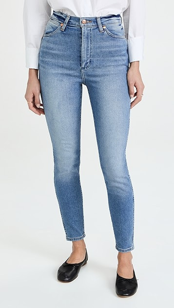 Heritage Wriggler High Rise Skinny Jeans | Shopbop