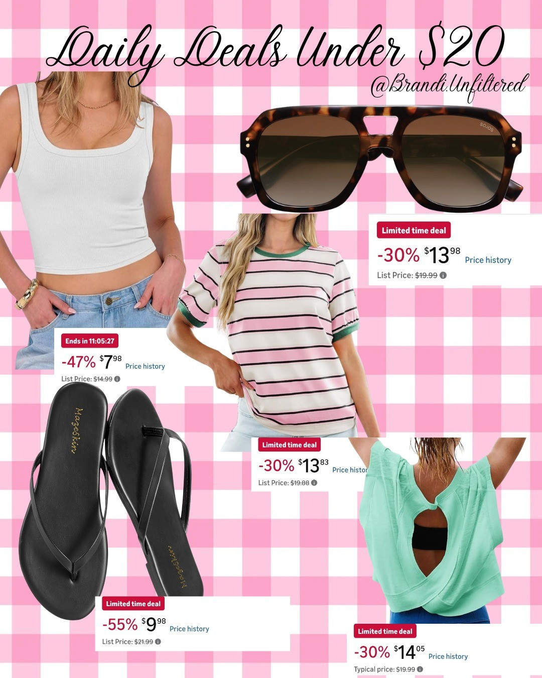 Amazon daily deals under $20✨️ 

#LTKTall #LTKSeasonal #LTKmorningroutine