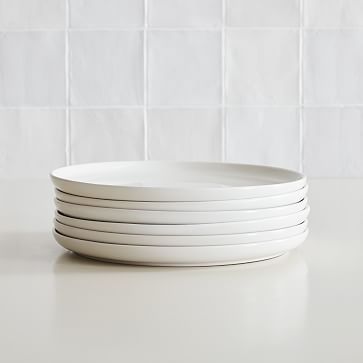 Coupe Stoneware Dinner Plates (Set of 6) | West Elm (US)