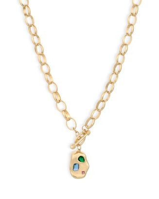 Rainbow Nugget Pendant Necklace, 18" | Bloomingdale's (US)