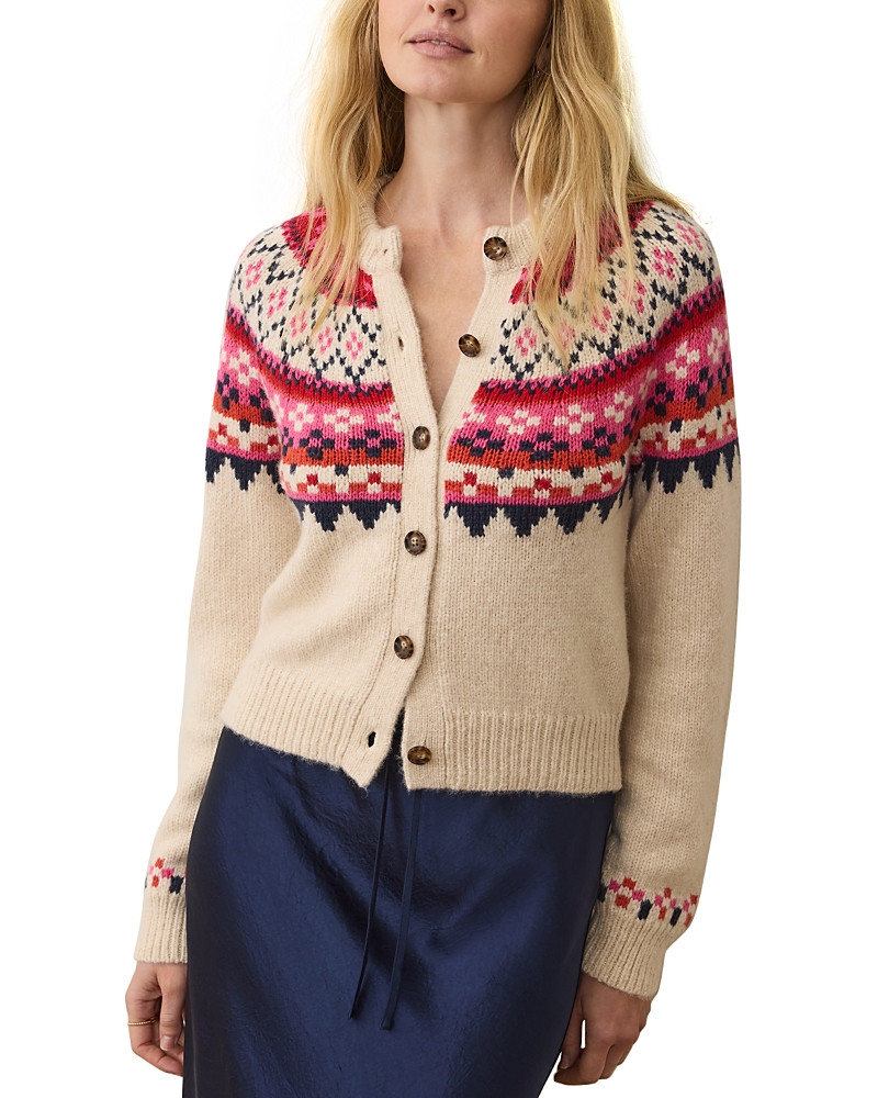 Marine Layer Ava Fair Isle Cardigan | Bloomingdale's (US)