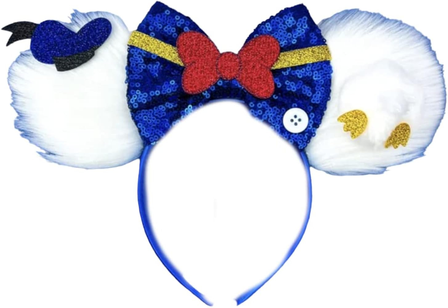 CLGIFT Halloween Minnie Ears, Orange Minnie Ears, Black Web Mickey Ears Headband, Halloween Minni... | Amazon (US)