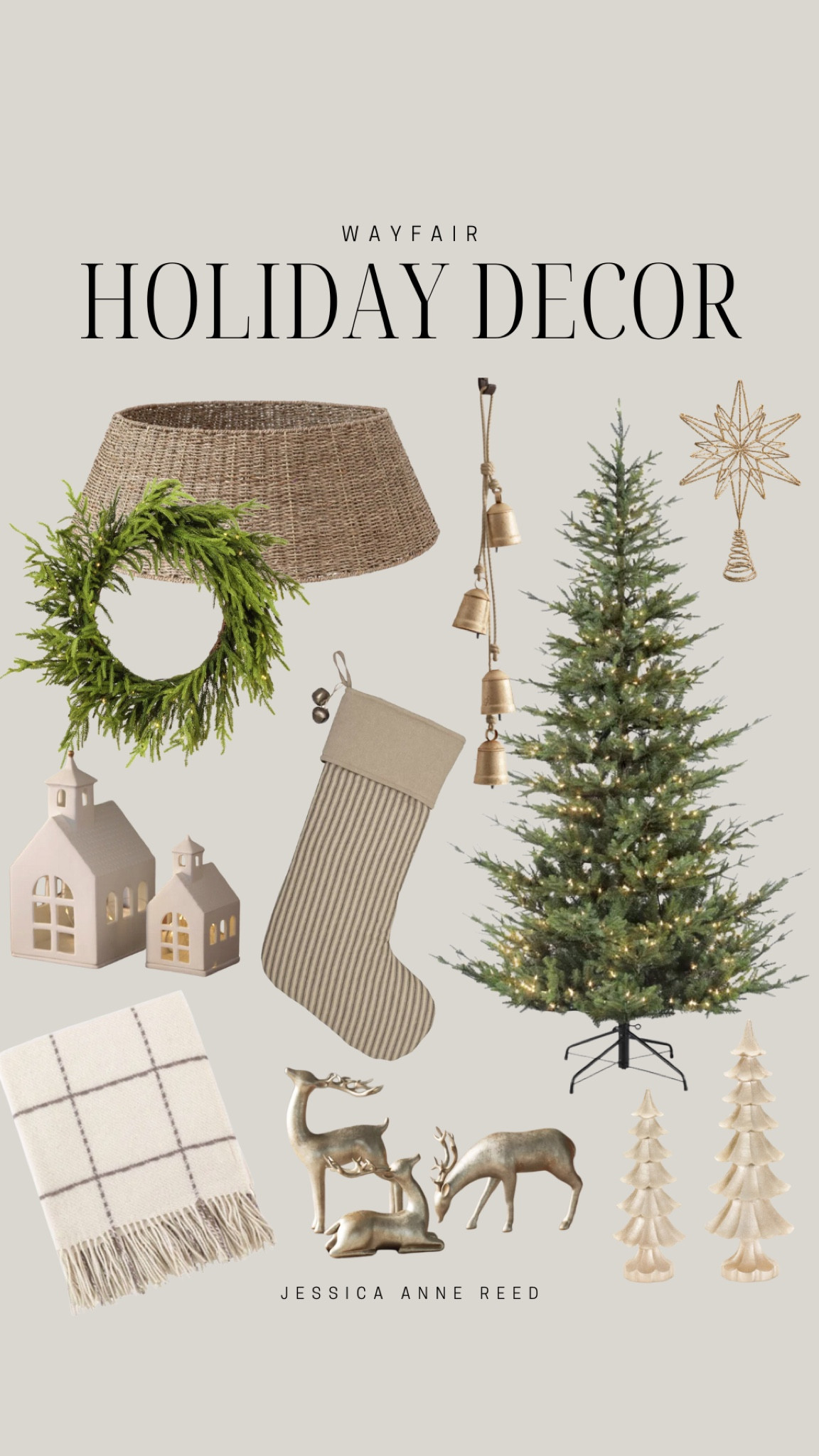 Holiday decor for Wayfair! 


Home accents, Christmas accents, holiday decor, neutral home, stockings, tree, tree skirt, ceramic houses, throw, tree topper, reindeer, gold, trees 

#LTKHoliday #LTKHome #LTKSeasonal