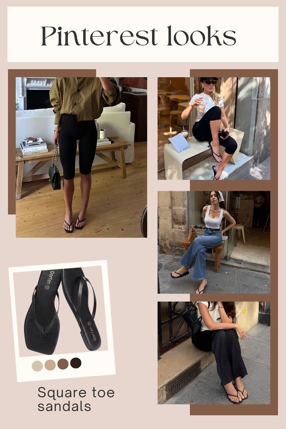 Square toe sandals 

#LTKSeasonal #LTKSaleAlert