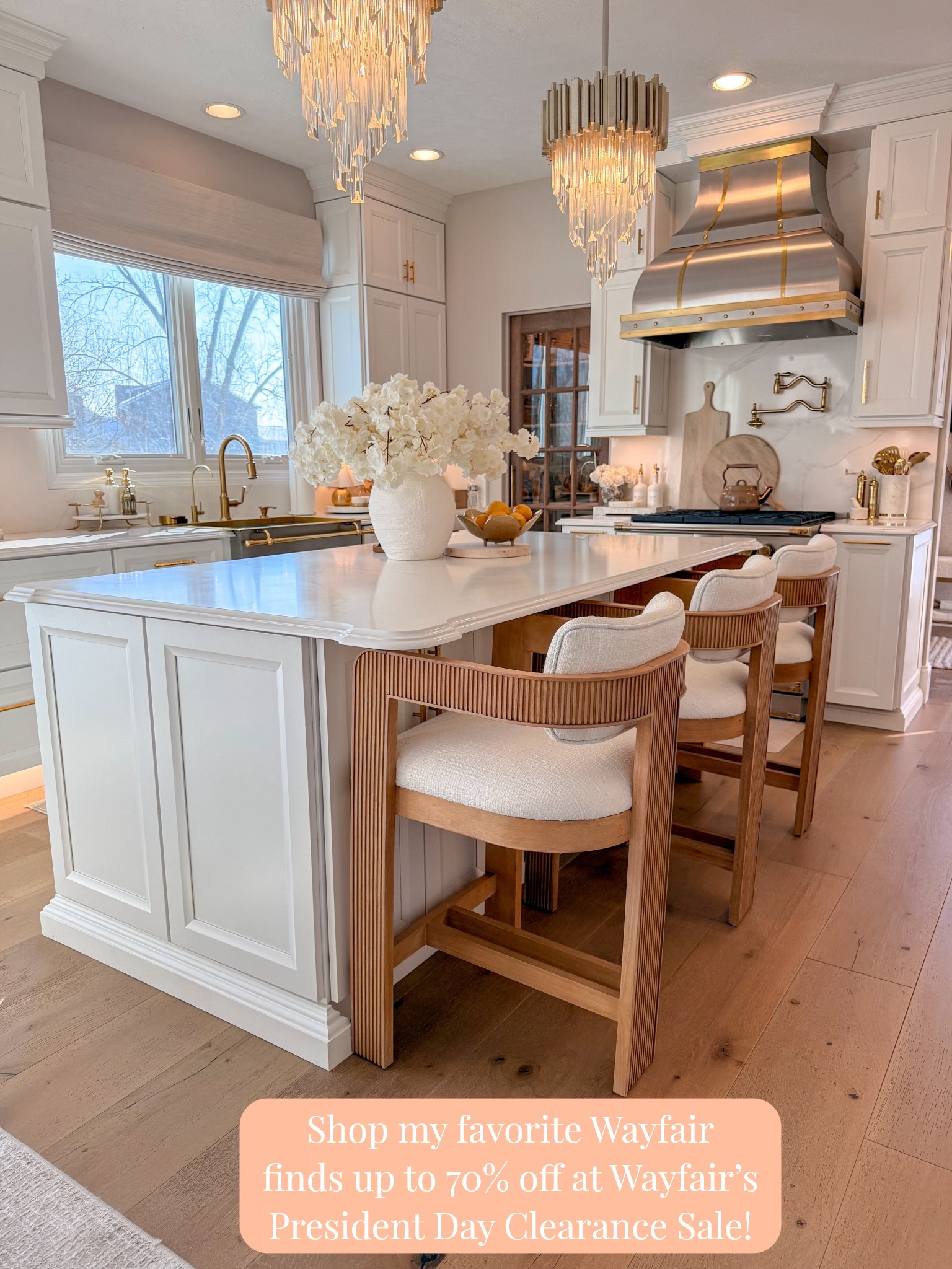 Upto 70% OFF at @Wayfair President Day Clearance Sale! Shop my favorite items in my kitchen on sale now! #ad #wayfairpartner #wayfair 