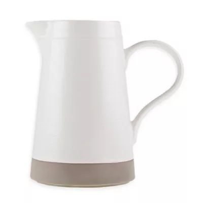 Bee & Willow™ Milbrook Pitcher in White | Bed Bath & Beyond | Bed Bath & Beyond