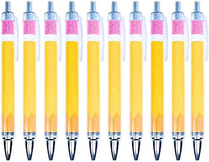YJ PREMIUMS 8PC Teacher Pen | Cool Best Cute Fun Funny Pencil Teachers Pens for Teaching Marking ... | Amazon (US)