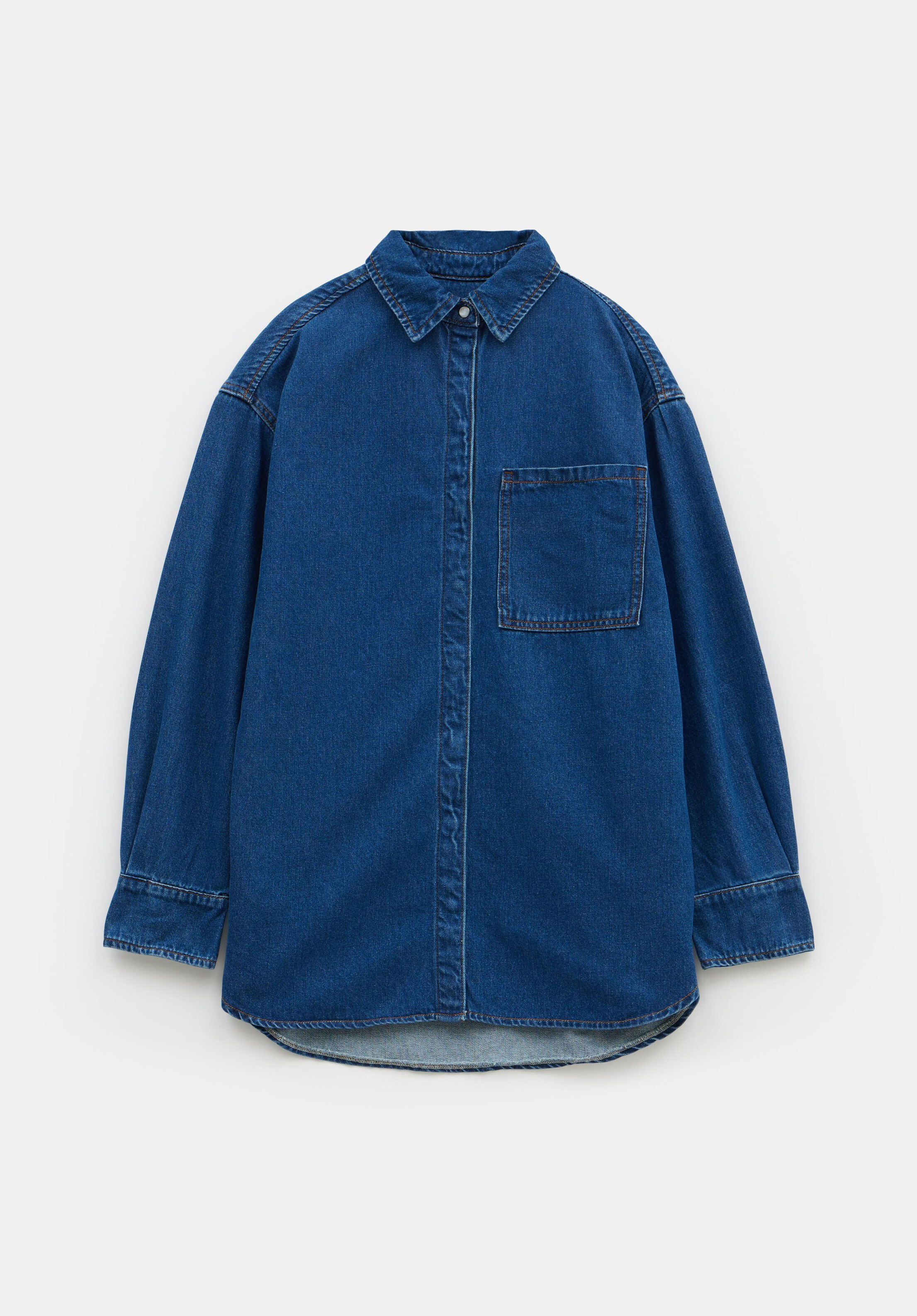 Deanna Relaxed Denim Shirt | Hush UK