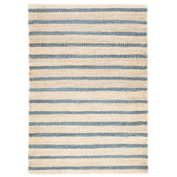 Moana Handmade Flatweave Blue/Beige Rug | Wayfair North America