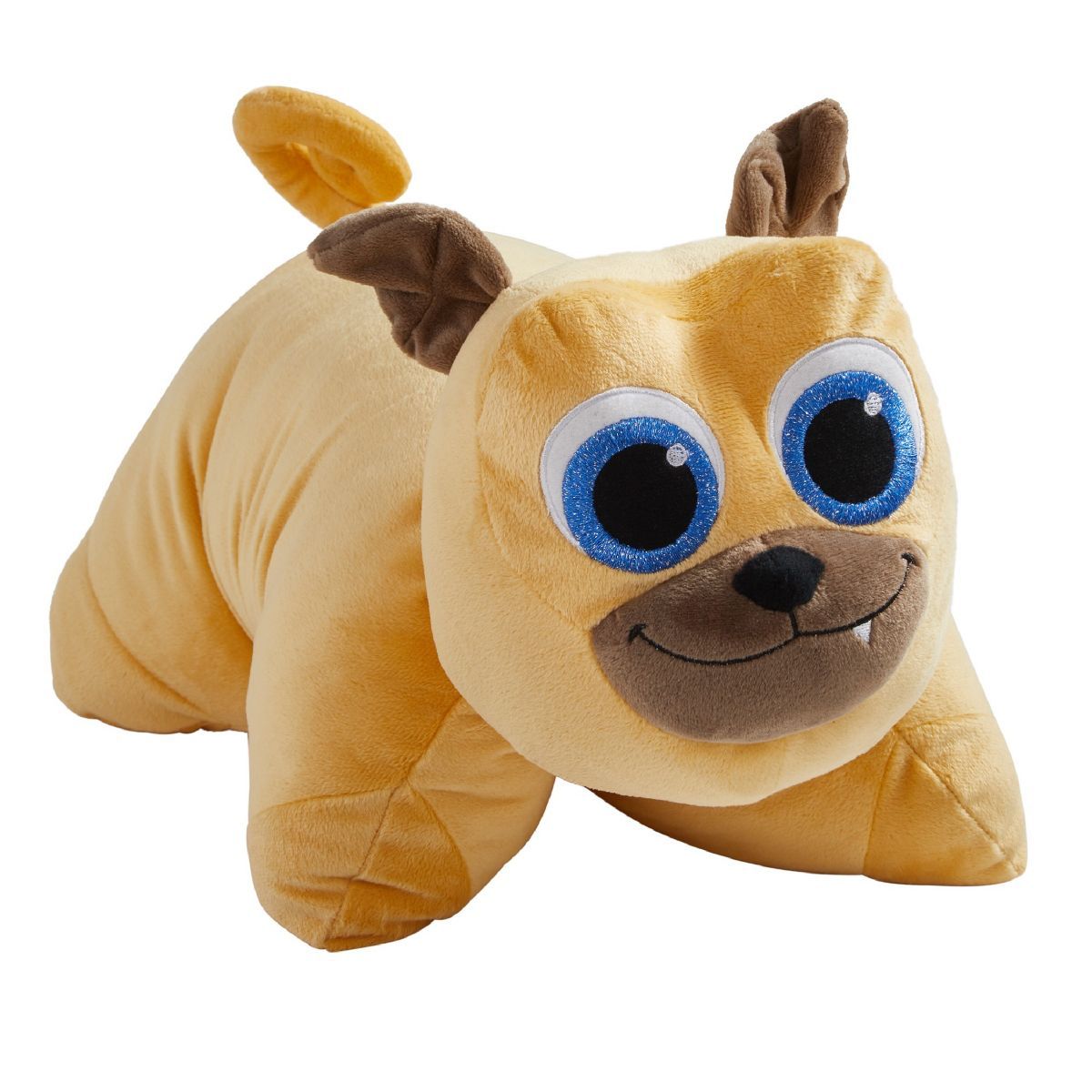 16" Disney Junior Puppy Dog Pals Rolly Brown Kids' Plush - Pillow Pets | Target