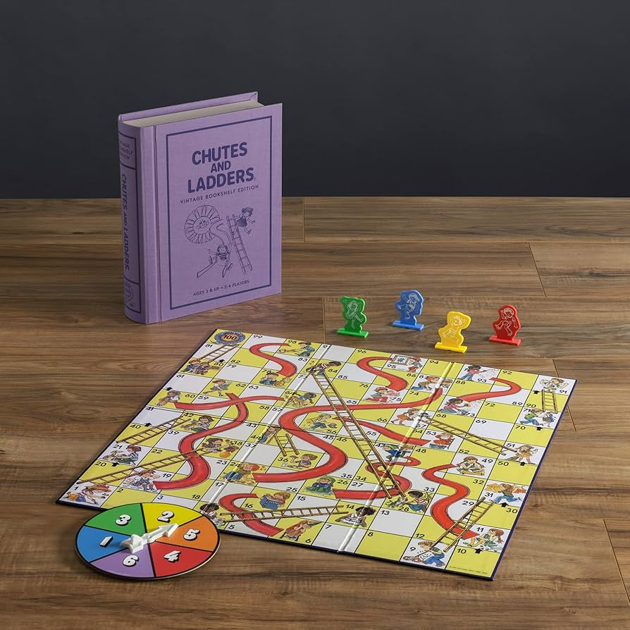 WS Game Company Chutes and Ladders Vintage Bookshelf Edition | Amazon (US)