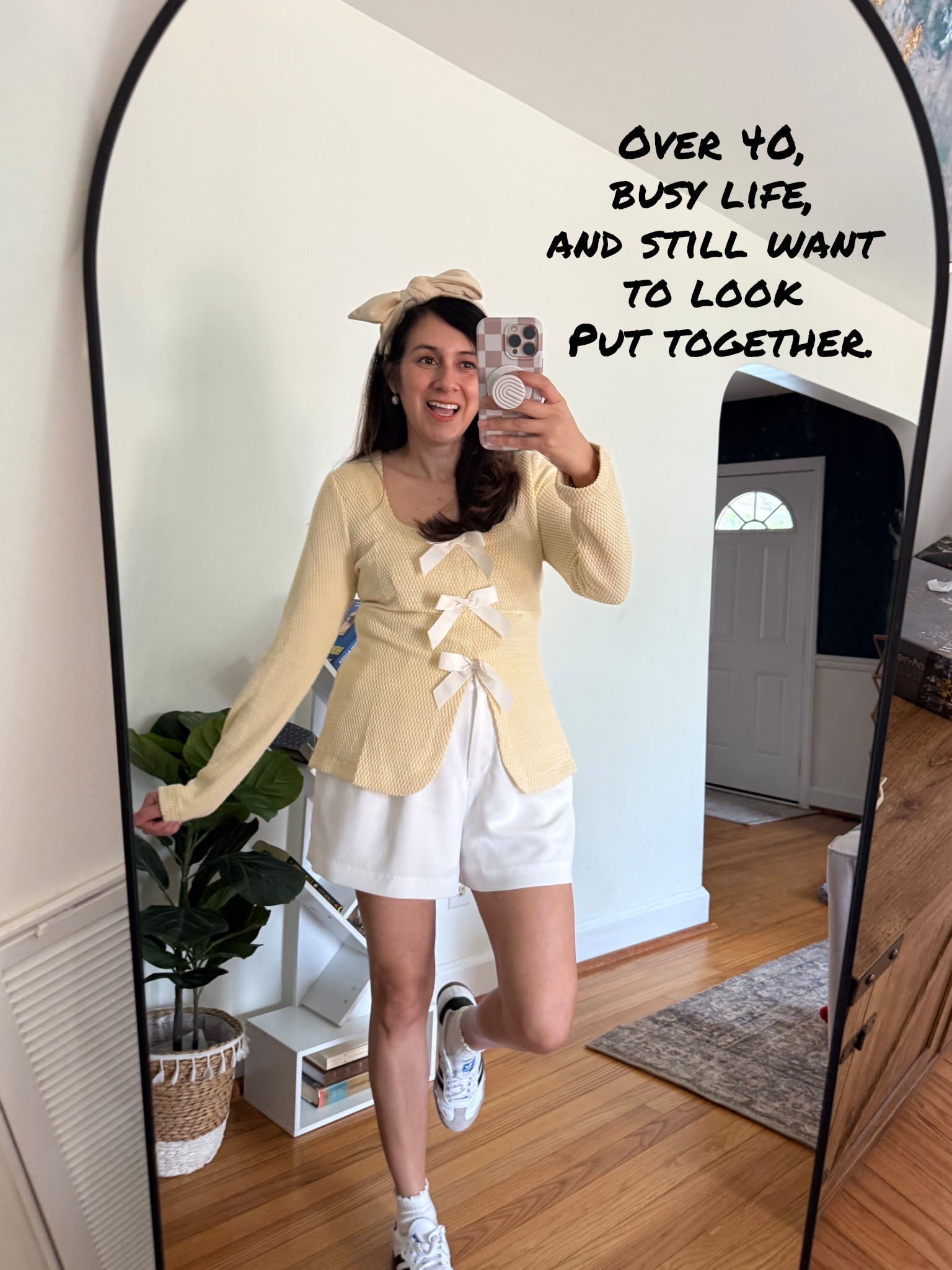 And why not? Love your style, love yourself at any age. I am embracing my 40s, embracing the season. 

Linking my casual weekend outfit here! 

#LTKstorytime #LTKValentine #LTKselfcare
