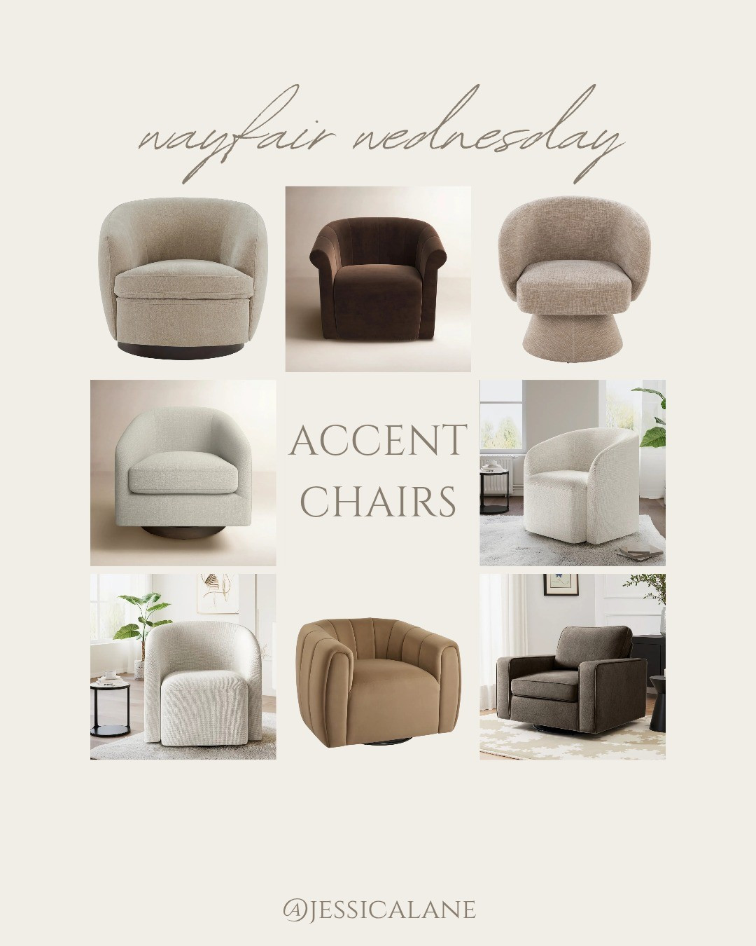 Statement accent chairs from textured bouclé to mid-century frames. Thoughtfully designed seating that balances luxury and comfort.#accentchair #homestyling #interiordesign #modernliving

#LTKSpringSale #LTKSaleAlert #LTKHome