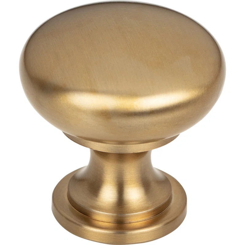 Nouveau Hollow Round 1 3/16" Diameter Mushroom Knob | Wayfair Professional