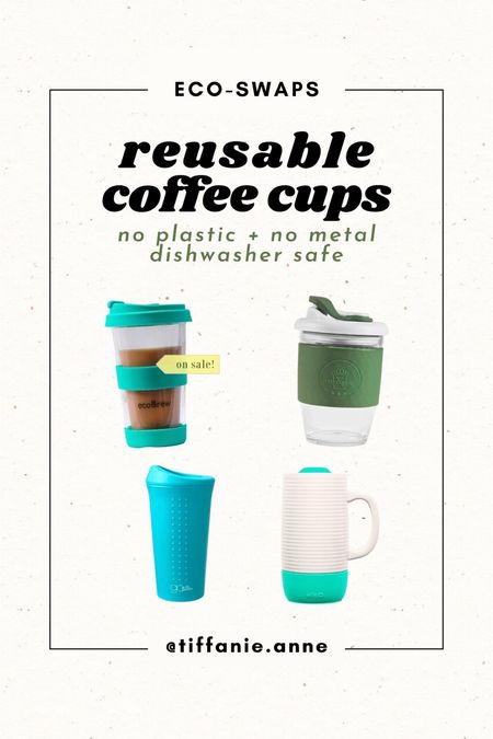 Reusable coffee cups that are dishwasher safe and non-metal! #ecofriendly #reusable #coffeemug #coffeecups

#LTKsalealert #LTKxPrimeDay #LTKfamily