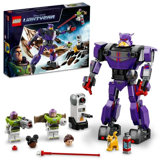 LEGO Disney and Pixar’s Lightyear Zurg Battle 76831 Building Toy Set (261 Pieces) - Walmart.com | Walmart (US)