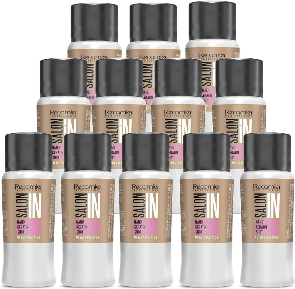 Recamier Professional SalonIn Nano Keratin Shot Beauty Line 0.5oz (15ml) | Amazon (US)