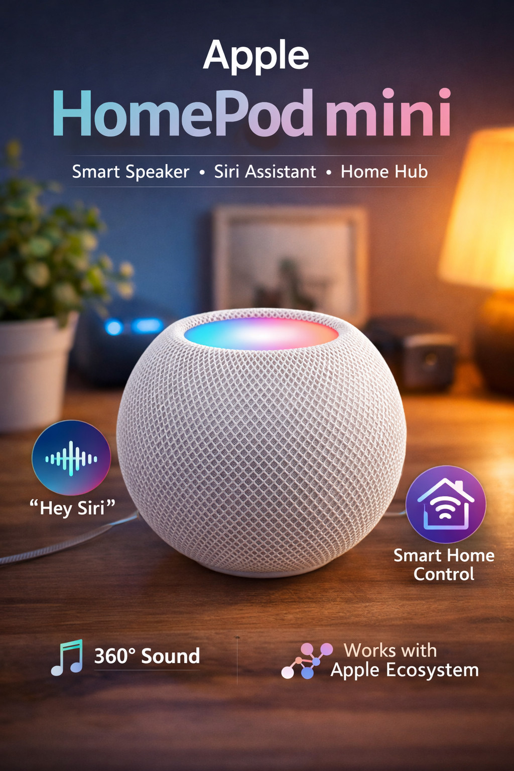 Looking for a sleek smart speaker with powerful sound? The Apple HomePod mini delivers rich 360° audio, hands-free Siri support, and seamless smart home control in a compact design. Perfect for Apple users who want effortless music, automations, and a connected home — all in one stylish device.
#AppleHomePodMini
#SmartHomeTech
#AppleEcosystem
#SmartSpeaker
#TechFinds
#HomeTech
#AppleDevices
#SiriEnabled
#ModernHome
#TechEssentials
#SmartHomeInspo
#ViralTech 

 #LTKValentine #LTKmorningroutine #LTKHome