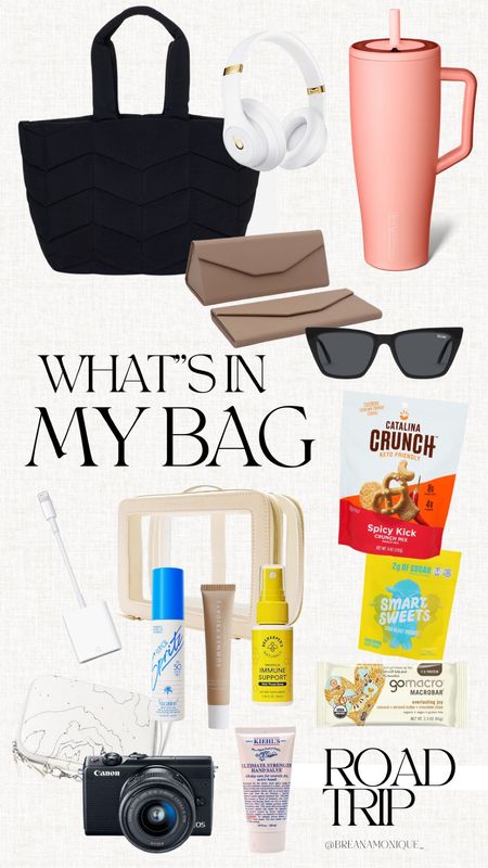 Road Trip: What’s in my bag 
Everyday tote, target finds 

#LTKtravel #LTKfindsunder100 #LTKfindsunder50