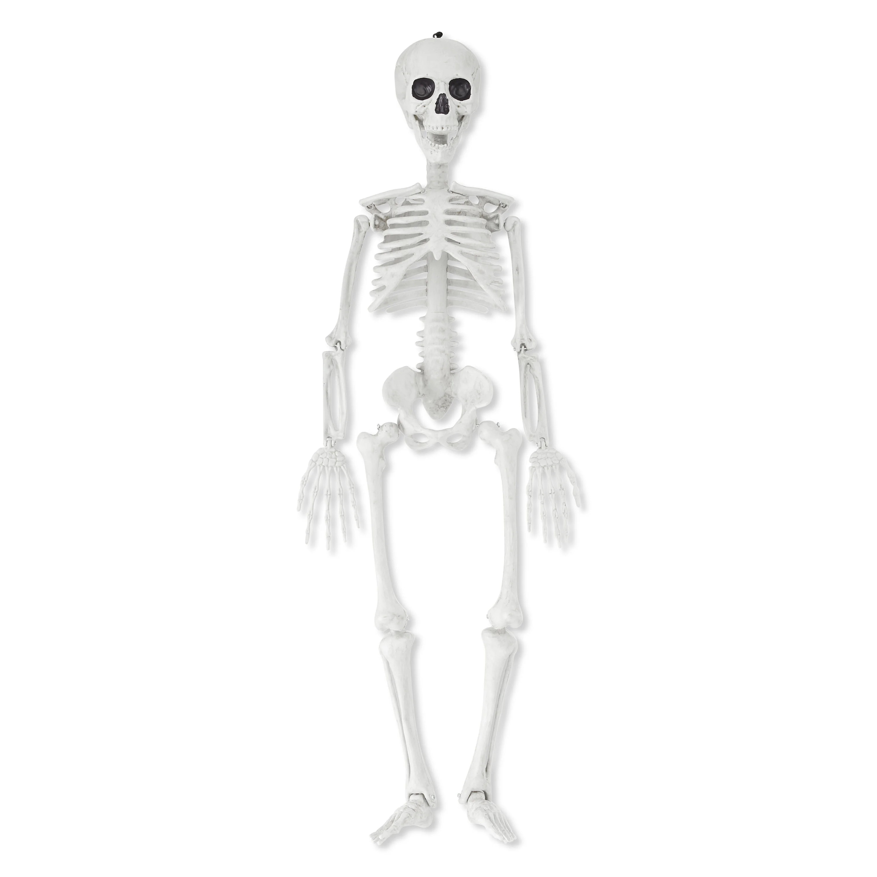 35" Hanging Faux Skeleton Outdoor Decoration, Halloween by Way To Celebrate | Walmart (US)