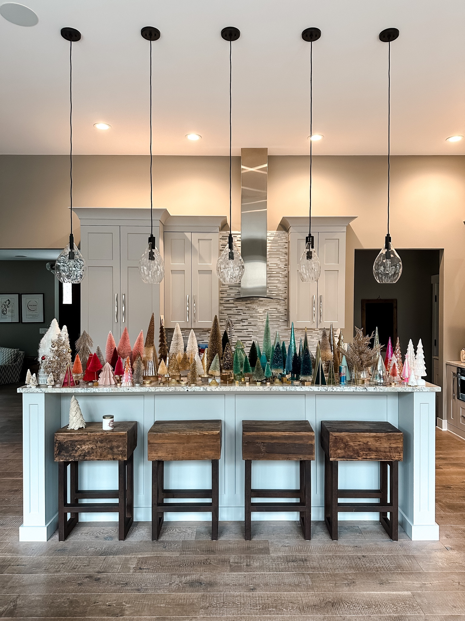 The 2022 #heyitsjennaChristmasForest in all its glory! 

We are fully decking the halls today! Is your tree up yet?? 

#LTKHoliday