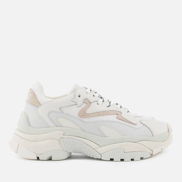 Ash Women's Addict Chunky Running Style Trainers - Off White/White | The Hut (UK)