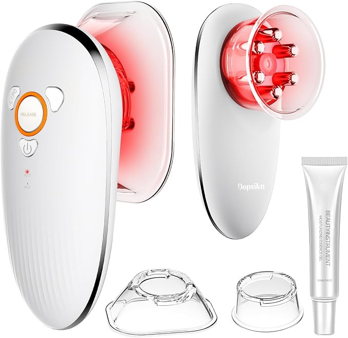 Body Sculpting Machine with Red Light Therapy for Face & Body, Cupping Therapy, Electric Cellulit... | Amazon (US)