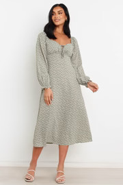 Mazie Dress - Green | Petal & Pup (US)