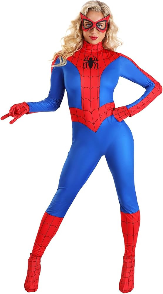 Women's Spider-Man Costume, Red & Blue | Amazon (US)