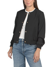 Collarless Bomber Jacket | Women | Marshalls | Marshalls