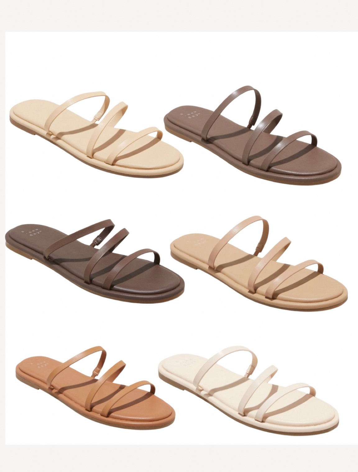 New neutral sandals that will literally go with any spring and summer outfit 

#LTKunder50 #LTKshoecrush #LTKSeasonal